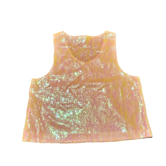 Endless Rose Bella Sequin Floral Tank - Size Large - Multicolor - Picture 5 of 6